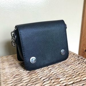 French Connection Small Black Crossbody Bag